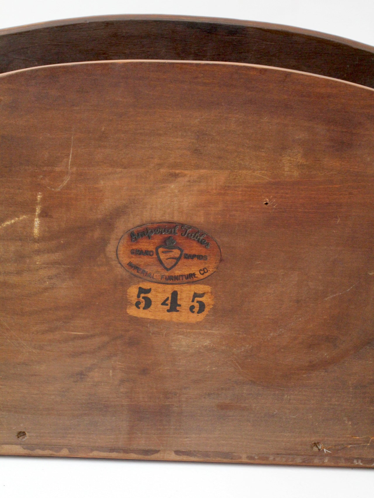 Colonial Revival telephone table circa 1940s