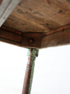 antique painted farmhouse table