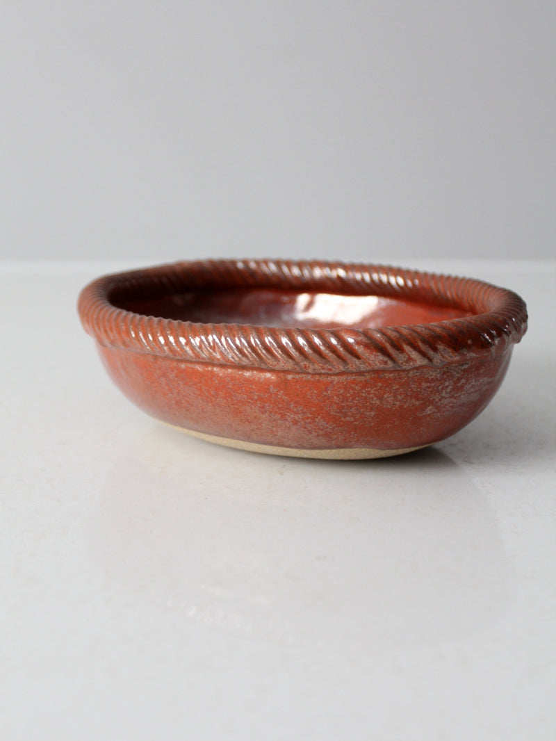 vintage studio pottery bowl