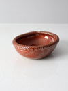 vintage studio pottery bowl