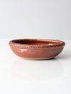 vintage studio pottery bowl