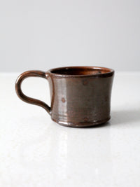 vintage studio pottery mug