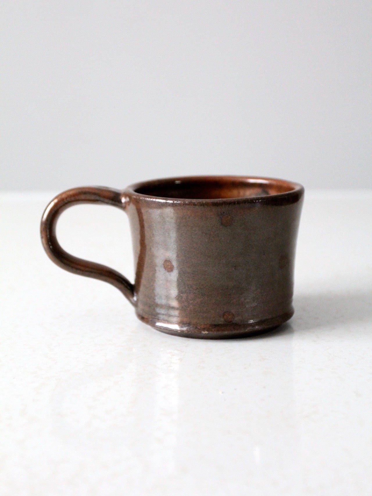 vintage studio pottery mug