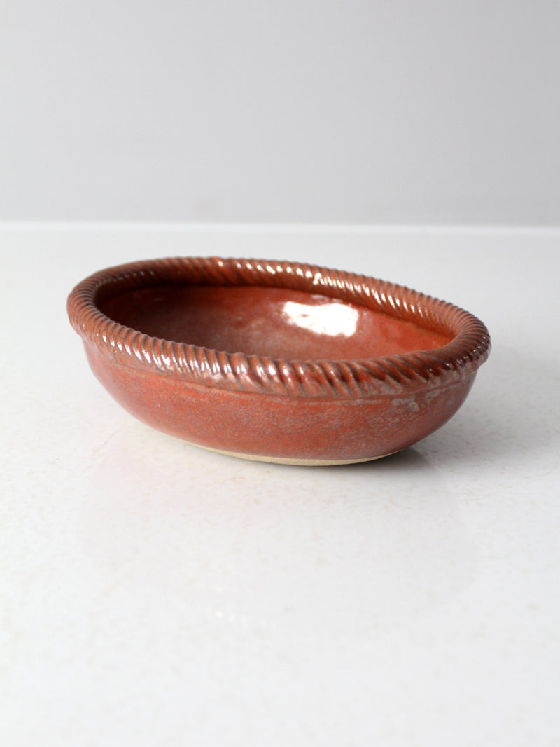 vintage studio pottery bowl