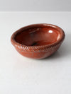 vintage studio pottery bowl