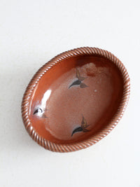 vintage studio pottery bowl