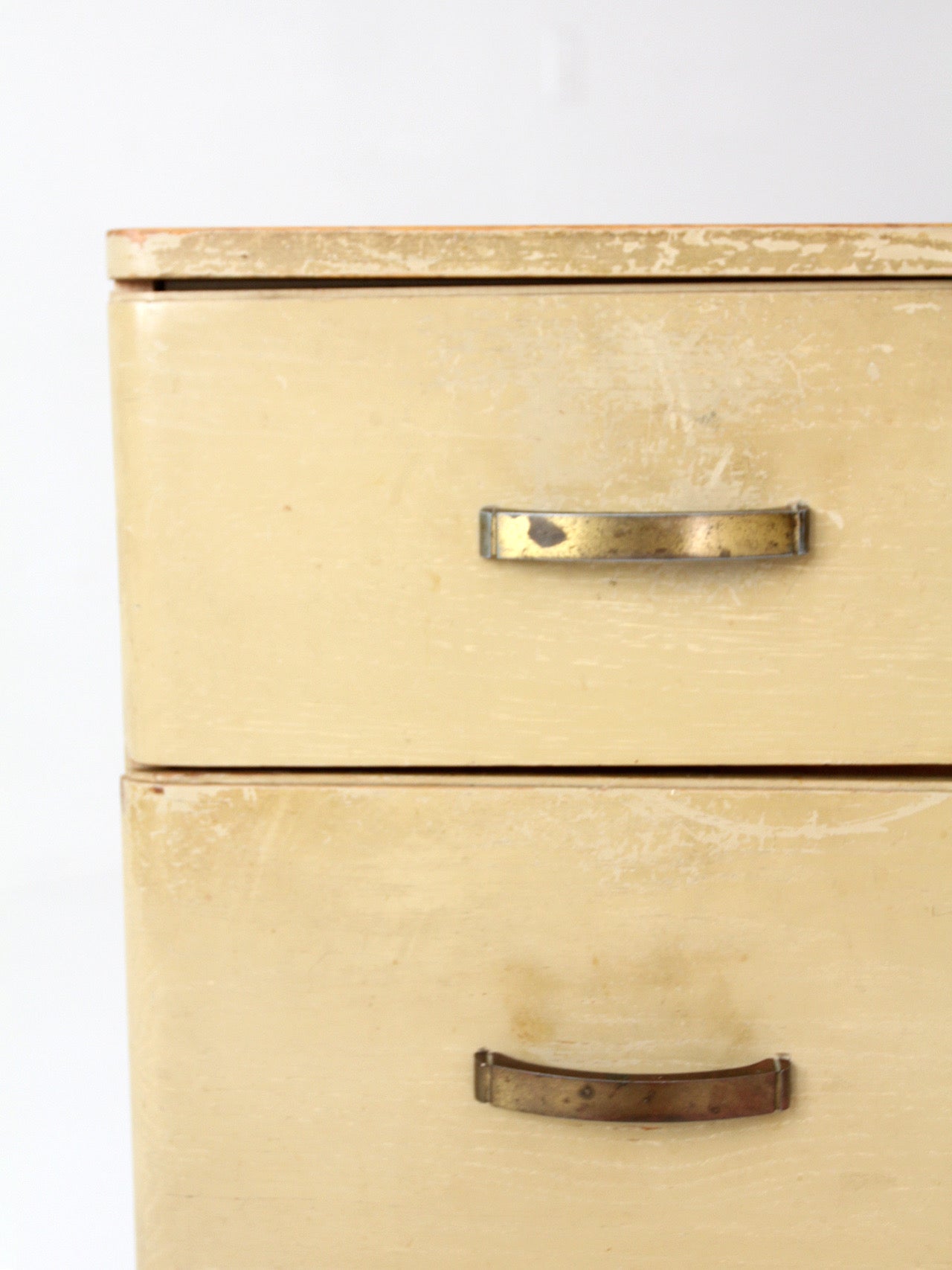 pair of 1950s transitional nightstands