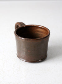 vintage studio pottery mug