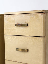 pair of 1950s transitional nightstands