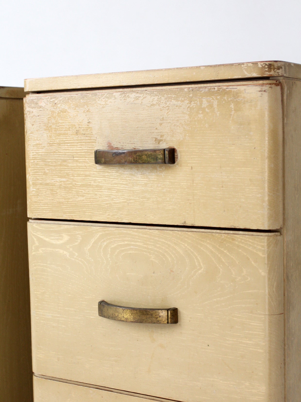 pair of 1950s transitional nightstands