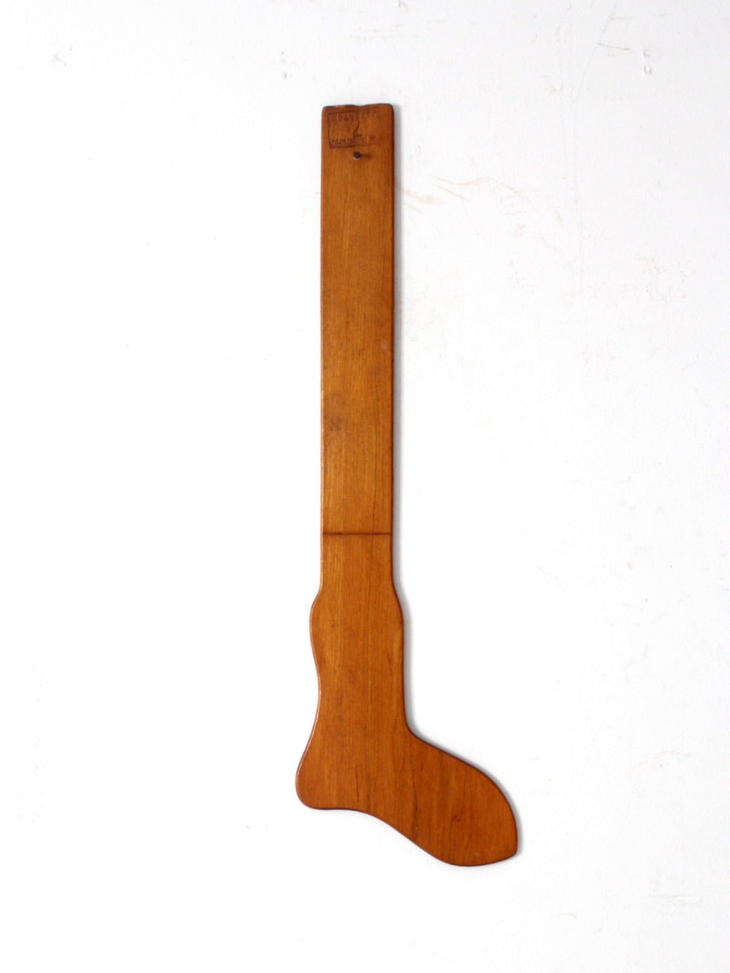 antique wooden sock stretcher