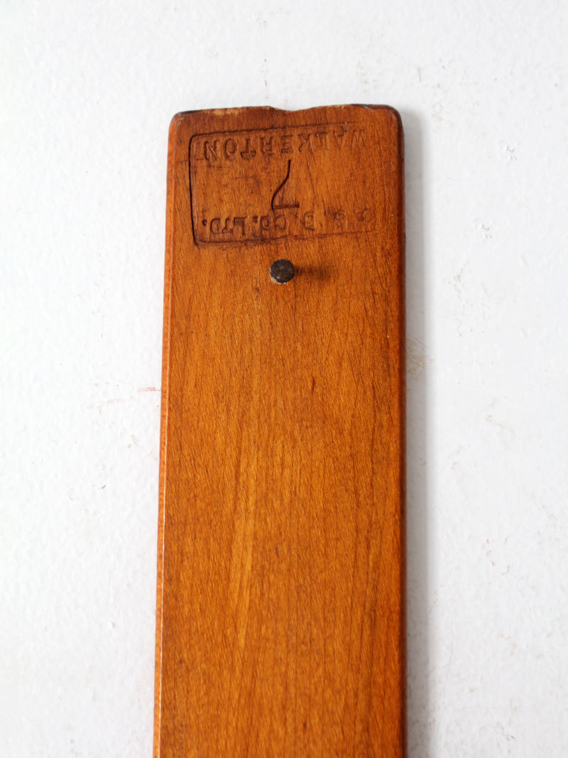antique wooden sock stretcher