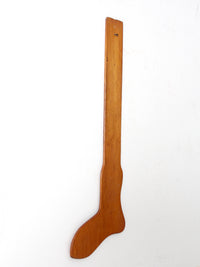 antique wooden sock stretcher