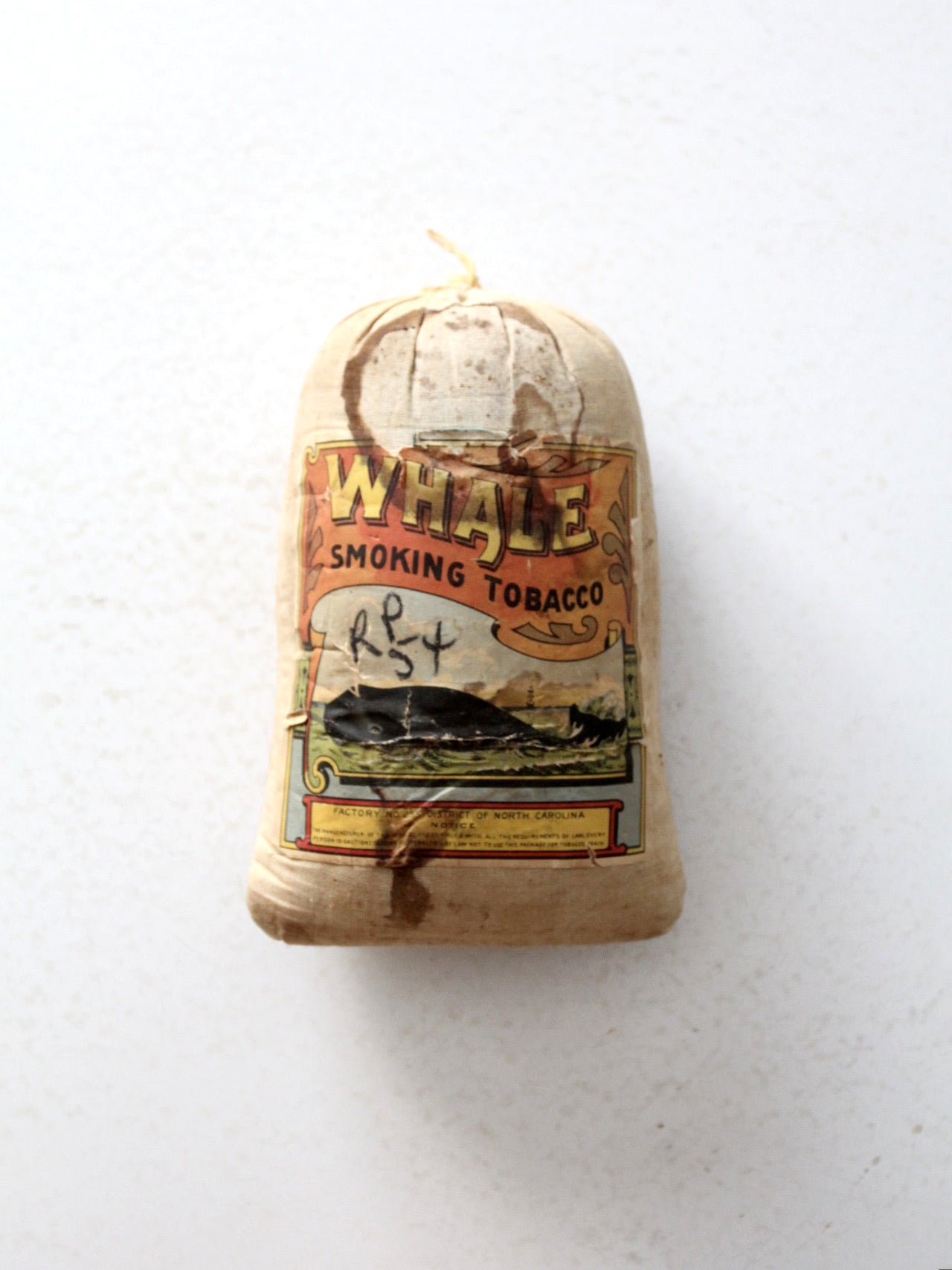 cloth tobacco pouch antique Whale smoking tobacco cloth pouch cloth tobacco pouch antique Whale smoking tobacco cloth pouch