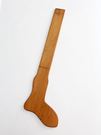 antique wooden sock stretcher