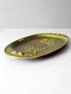 mid-century Treasure Craft platter