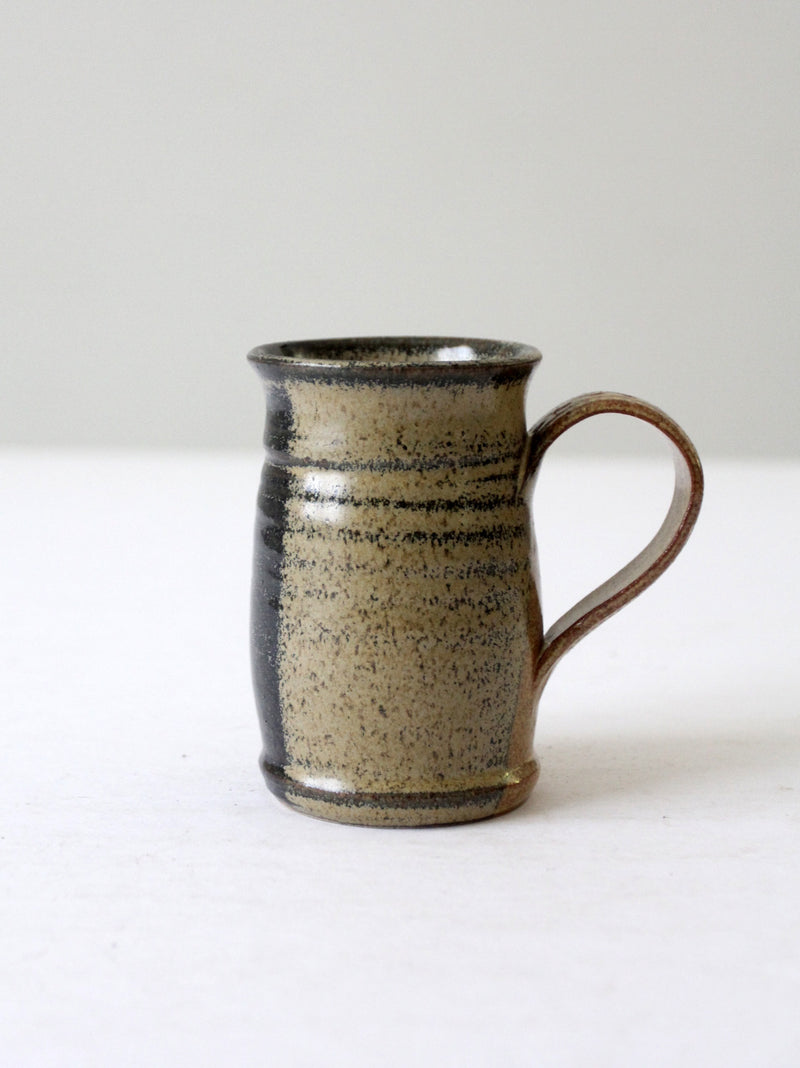 vintage studio pottery mug