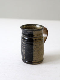 vintage studio pottery mug