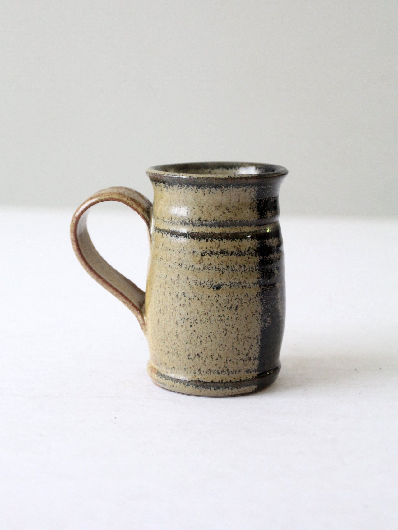vintage studio pottery mug