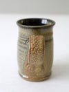 vintage studio pottery mug