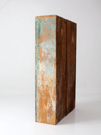 antique primitive cupboard