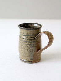 vintage studio pottery mug