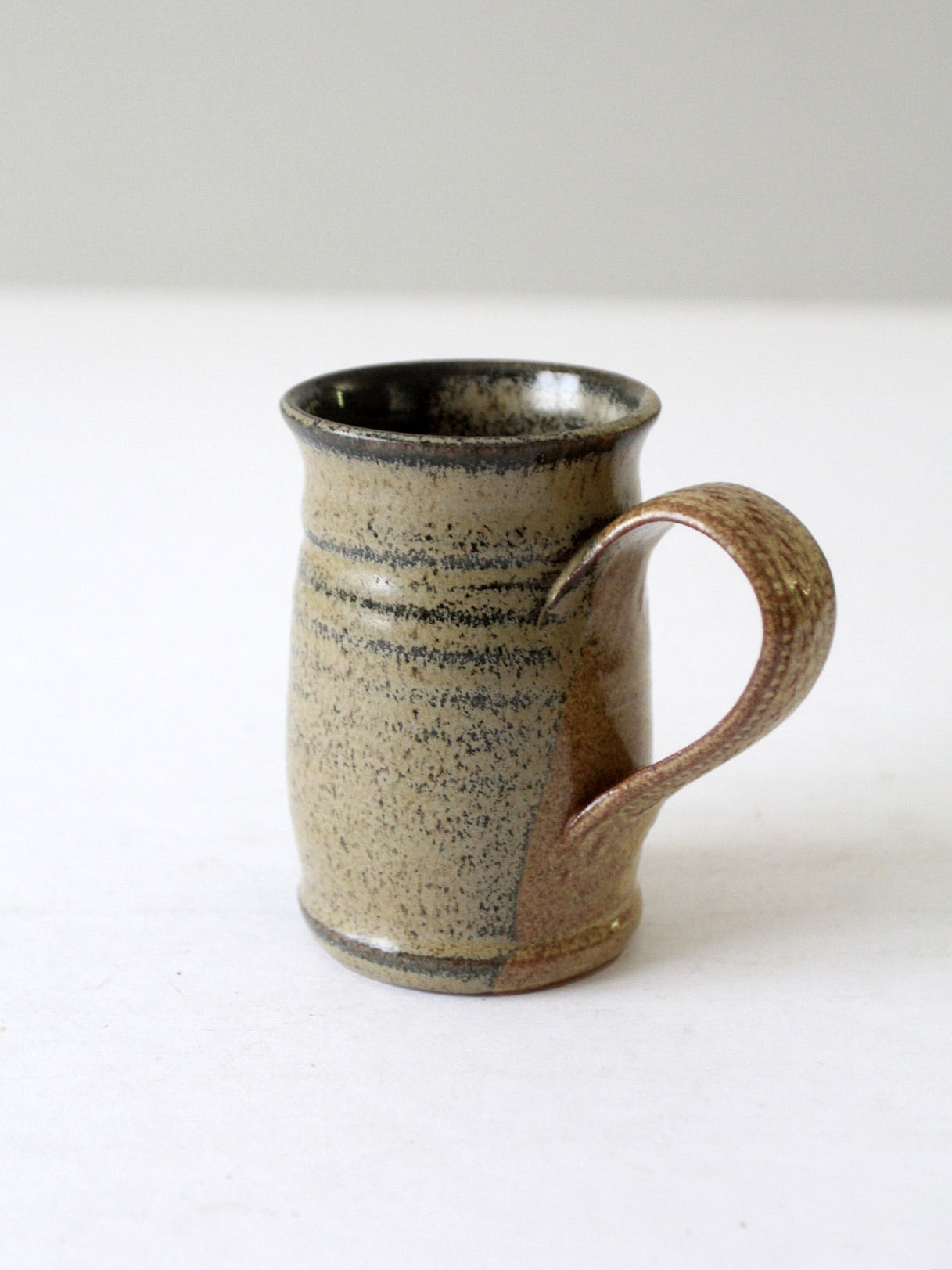 vintage studio pottery mug