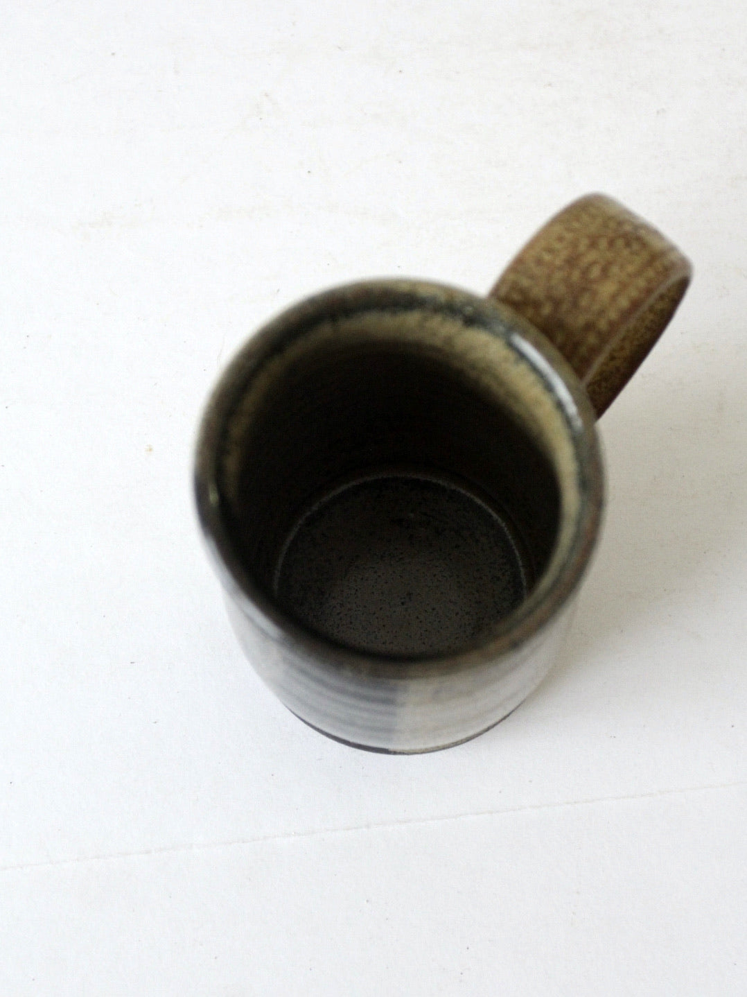 vintage studio pottery mug
