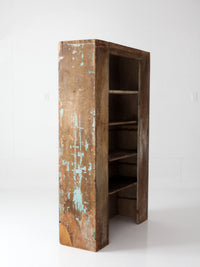 antique primitive cupboard