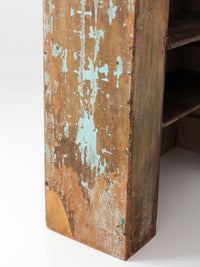 antique primitive cupboard