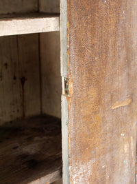 antique primitive cupboard