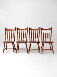 vintage Windsor dining chairs by Richards Brothers | set of 4