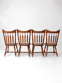 vintage Windsor dining chairs by Richards Brothers | set of 4