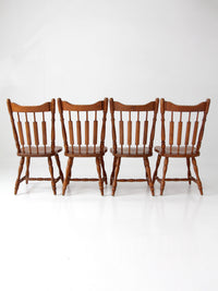 vintage Windsor dining chairs by Richards Brothers | set of 4