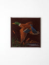 vintage mallard duck string art wall decor