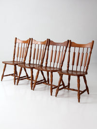 vintage Windsor dining chairs by Richards Brothers | set of 4