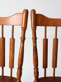 vintage Windsor dining chairs by Richards Brothers | set of 4