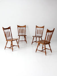 vintage Windsor dining chairs by Richards Brothers | set of 4