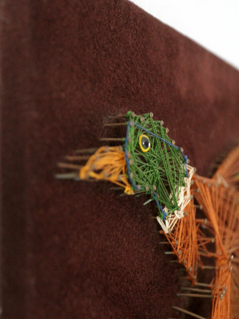 vintage mallard duck string art wall decor – 86 Vintage