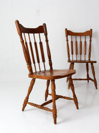 vintage Windsor dining chairs by Richards Brothers | set of 4
