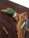 vintage mallard duck string art wall decor