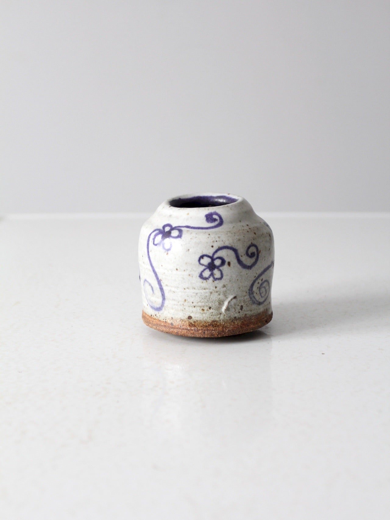mid-20th century Japanese studio pottery vase