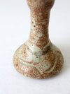 vintage studio pottery chalice