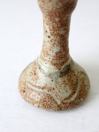 vintage studio pottery chalice