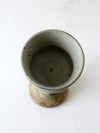 vintage studio pottery chalice
