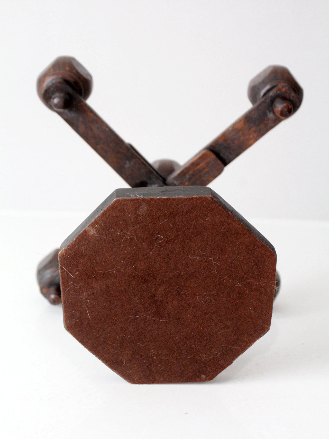 vintage Spanish Revival wood candelabra