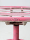 set of 3 vintage metal swivel patio chairs