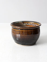 vintage studio pottery bowl