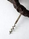 vintage burlwood corkscrew
