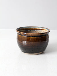 vintage studio pottery bowl